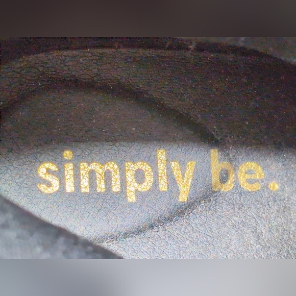 Leopard Print Ankle Boots Sz 7 Simply Be WW090 - Picture 9 of 10